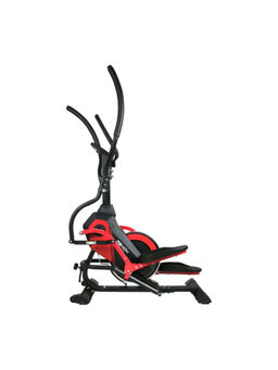 Reach - Evolve Elliptical Climber Cross Trainer + Stepper Exercise Fitness Equipment for Home (Red)