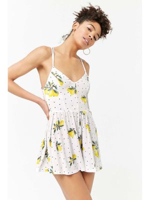 F21 white Detached shoulder romper L ~~~