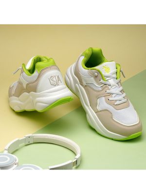 Buy U.S. POLO ASSN. Zuri Womens Fashion Nude Sneaker Online