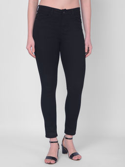 CRIMSOUNE CLUB - Women Black Skinny Jeans