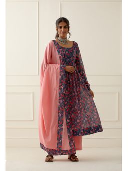 Ikshita Choudhary - Peach Cotton Dupatta