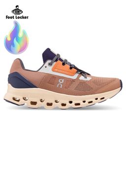 On - Women Cloudstratus 2 W Cork Fawn Running Shoes