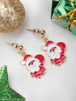 Arendelle - Christmas Cute Santa Claus Drop Earrings