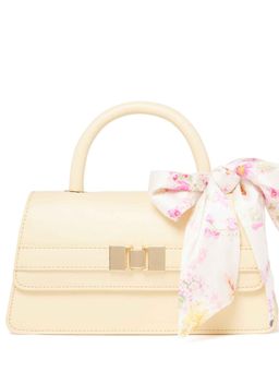 Forever New - Yellow Sonia Scarf Mini Sling Bag with Detachable Strap