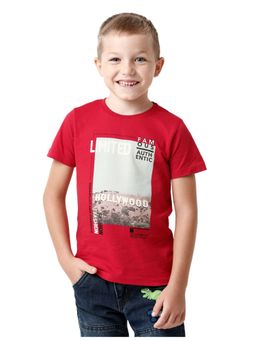 Kate & Oscar - Boys T-shirts - Red
