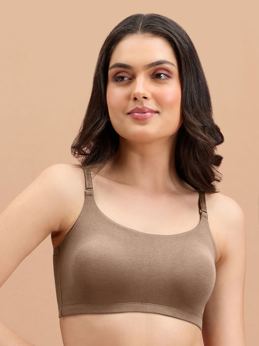 Nykd by Nykaa Easy Breezy Slip On Bra NYB165 Coco
