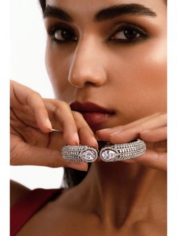 Curio Cottage - Diamante Brilliant Cuff Bracelet