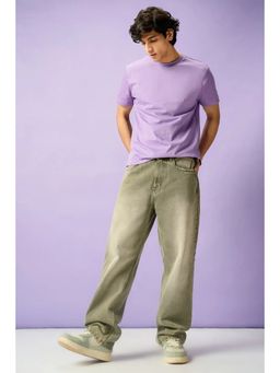 FREAKINS - Lichen Grey Men Straight Fit Jeans