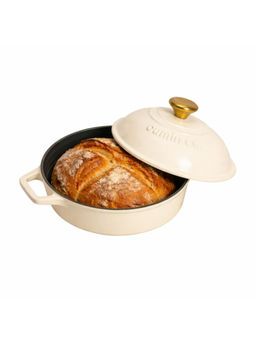 Cumin Co. - White Cast Iron Bread Tin with Lid