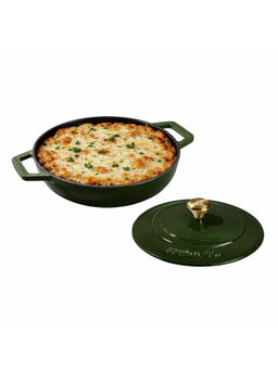 Cumin Co. - Green Cast Iron Braiser with Lid