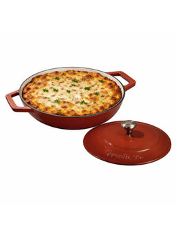 Cumin Co. - Rust Cast Iron Braiser with Lid