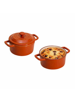 Cumin Co. - Rust Ceramic Mini Cocottes (Pack of 2)
