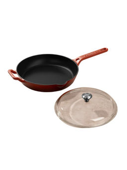 Cumin Co. - Rust Cast Iron Pan with Glass Lid
