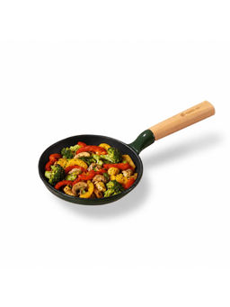 Cumin Co. - Green Cast Iron Fry Pan