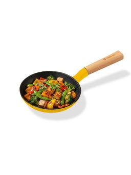 Cumin Co. - Yellow Cast Iron Fry Pan
