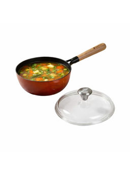 Cumin Co. - Rust Cast Iron Sauce Pan with Lid