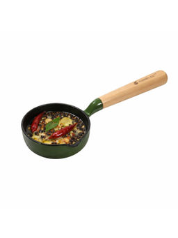 Cumin Co. - Green Cast Iron Tadka Pan