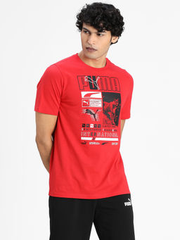 Puma - Box Tee Men Red T-shirt