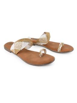 Alberto Torresi - Women Woven One-Toe Sandals