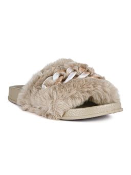 London Rag - Solid Beige Flats