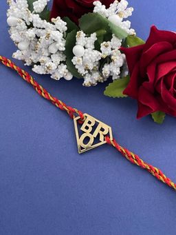 Digital Dress Room - Latest Rakhi Design Bro Superman Icon Mauli Thread Rakshasutra