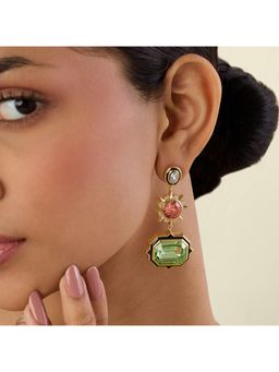 Isharya - Calyra Multi Colored Statement Danglers