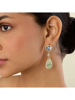 Isharya - Axiome Multi Colored Drop Danglers