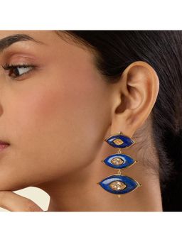 Isharya - Divina Blue Eye Danglers