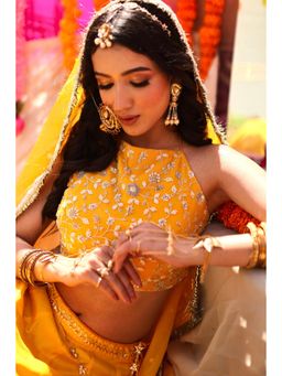 ORNAMAAS - 22K Gold-Plated Heart Gold Nose Ring Clip