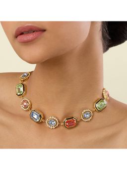 Isharya - Rune Multi Colored Choker Necklace