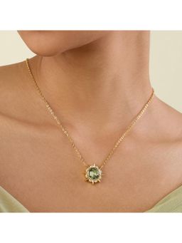 Isharya - Spella Blue Pendant Necklace