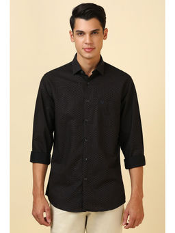 Allen Solly - Men Black Printed Full Sleeves Casual Shirt