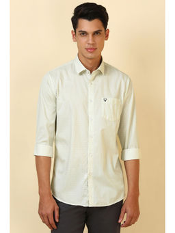 Allen Solly - Men Green Printed Full Sleeves Casual Shirt