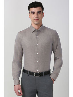 Peter England - Men Multi Color Slim Fit Full Sleeves Formal Shirt