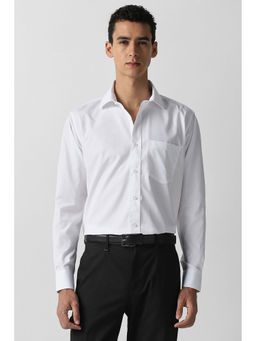 Van Heusen - Solid White Formal Shirt