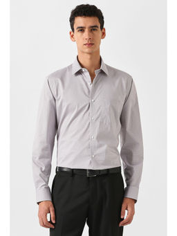 Van Heusen - Purple Printed Formal Shirt