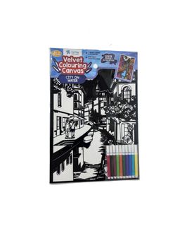 PepPlay - Velvet Colouring Posters - City On Water