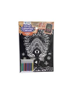 PepPlay - Velvet Colouring Posters - Yoga