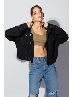 FREAKINS - Black Trucker Jacket