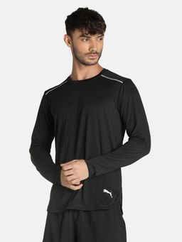 Puma - Run Ls M Men Black T-shirt