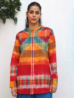 Chidiyaa - Gamcha Aneeza Cotton Shirt