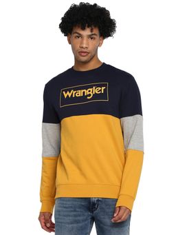 Wrangler - Regular Fit Multicoloured Sweatshirt