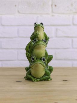 Smokey Cocktail - Stacked Frogs Decor - Green