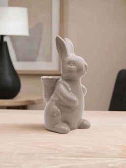 Smokey Cocktail - Bunny Decor With Back Compartment - Beige