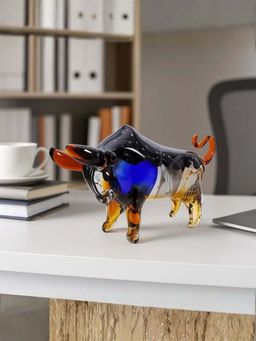 Smokey Cocktail - Premium Crystal Bull Decor - Multicolour
