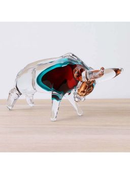 Smokey Cocktail - Crystal Bull Accent - Orange