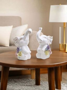 Smokey Cocktail - Twin Elephant Decor - Set Of 2