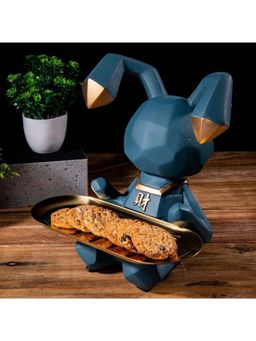 Smokey Cocktail - Bunny Tray Decor - Blue
