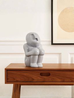 Smokey Cocktail - Cycladic Art-Inspired Decor - Grey