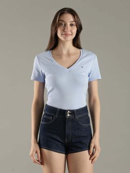 Tommy Hilfiger - Solid Slim Fit Cotton T-Shirt